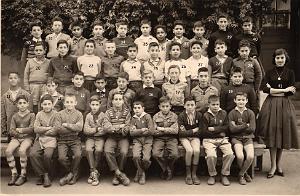 ECOLE GAMBETTA GARCONS 1958 CM2